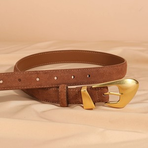 Ceintures de golf tissées pour hommes avec drapeau américain en cuir véritable et toile au design tendance OEM - Product Image 2