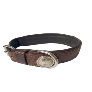 Collares clásicos de cuero Premium para perros nueva llegada 2025 cuero suave acolchado cómodo cuero collares para perros - Product Image 1