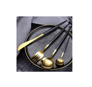 Mirrored brass <b>Flatware</b> Cutlery Set Natural Polished Cutlery Latest Design Food Grade Cutlery <b>Flatware</b> Set - Product Image 1