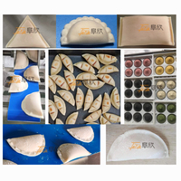 Machine à faire des raviolis Fuxin, équipement automatique de formage de samosas et d'empanadas, machine à raviolis fourrés en acier inoxydable, machine à gyoza CE