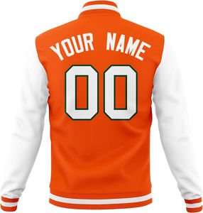 Chaqueta Universitaria de Lana y Lona para Hombre, Bordada Personalizada OEM, Cuello Alto, Logotipo Frontal, Mangas Largas Delgadas, Transpirable, Nueva Condición - Product Image 5