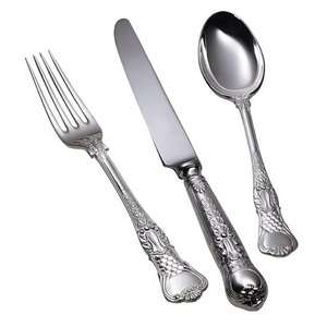 Cubiertos de acero inoxidable ideales para cocina, mesa, Hotel, uso doméstico, mango de Metal, juego de cubiertos de 5 cucharas, tenedor, cuchillo chapado en oro - Product Image 3