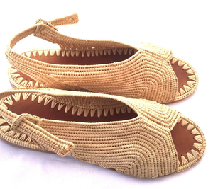 Sandalias de Rafia para Mujer Cómodas Rafia Hechas a Mano, idea de regalo - Product Image 2