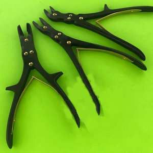 Rongeurs, pinces et gouges chirurgicales Ruskin Bone Leksel Stille, ensemble de 3 pièces, instruments de chirurgie orthopédique, outils manuels en métal - Product Image 6