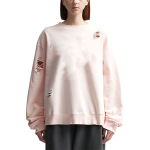 Fabricación al por mayor de algodón personalizado polar invierno mujer bordado Boxy cuello redondo Sudadera con capucha alta calidad respetuoso con el medio ambiente - Product Image 1