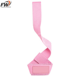 Sangles de musculation en coton en forme de 8 pour haltérophilie, powerlifting, musculation, accessoires de gym, sangles et poignées. - Product Image 4