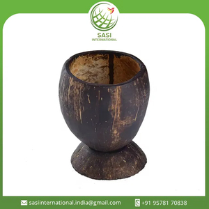 Hot Selling Coconut Shell Tea <b>Cup</b> & <b>Saucer</b> Sets Eco-Friendly Alternative to Plastic Bulk Quantities for Mugs Wine - Product Image 4