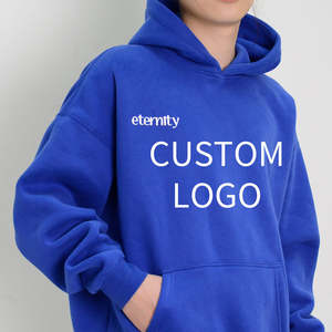 Sweat-shirts unisexes en coton lourd de qualité supérieure, brodés, surdimensionnés, 320 GSM, confortables, durables, écologiques, vêtements décontractés - Product Image 1