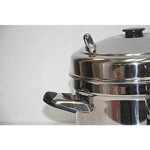 Nồi hấp bánh idli bằng thép không gỉ 4 tầng ABK IMPEX, tay cầm chắc chắn, có thể tái sử dụng & thân thiện với môi trường, dùng được cho bếp gas & bếp từ. Giá cả - Product Image 2