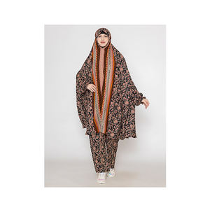 Alta demanda Diseño moderno Moda islámica Vestidos musulmanes Conjunto de cordón modesto para mujeres Disponible a un precio asequible - Product Image 1