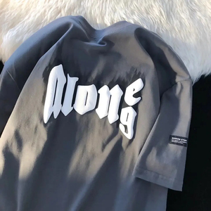 เสื้อยืดชาย 220 GSM Custom 3Dพัฟพิมพ์ผ้าฝ้ายแขนสั้นลําลองผู้ชายเสื้อ T ขายส่งในปากีสถานเสื้อผ้าผู้ชาย - Product Image 4