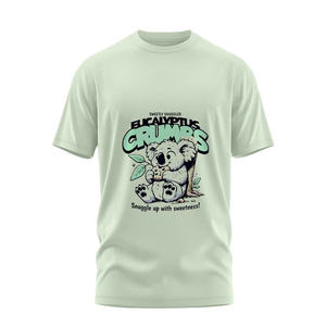 Camiseta extragrande de peso pesado del fabricante, camiseta sólida informal personalizada con cuello redondo hecha en Vietnam - Product Image 1