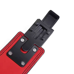 เข็มขัดหนังวัวยกน้ำหนักสำหรับเล่นกีฬาที่มีน้ำหนัก10มม. หนา4นิ้วและรองรับการฝึกที่มีประสิทธิภาพสูง - Product Image 5