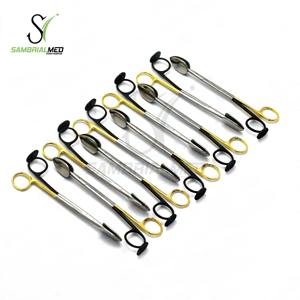 Ciseaux à dissecteur à rabat facial Trepsat en acier inoxydable de qualité médicale 18cm, 10,15,20mm avec embouts TC SuperCut spéculés - Product Image 3