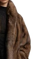 Manteau long en fausse fourrure marron pour femmes, luxueux, épais, en peluche d'hiver, doux, chaud, long, veste moelleuse, vêtements d'extérieur tendance pour femmes