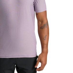 Camiseta de cuello redondo de ajuste atlético de tela de punto de 180g para hombre, transpirable, deportivo, patrón sólido, diseño personalizable en blanco - Product Image 5