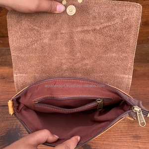 Nouveaux sacs à bandoulière en cuir de fourrure métallique élégant occidental de haute qualité à la mode véritable Hai sur les sacs à main latéraux en cuir de fourrure - Product Image 5