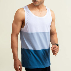 เสื้อกล้ามชายแบบถักน้ำหนักเบาแห้งเร็ว - Product Image 2