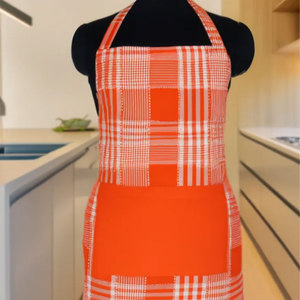 Lightweight Cotton Customized Print <b>Kitchen</b> <b>Apron</b> Breathable Cooking <b>Apron</b> for Baking, BBQ - Product Image 3
