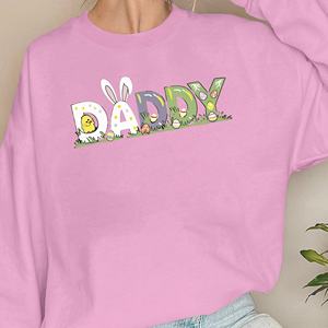 DADDY avec des décorations de Pâques sweats pour femmes - Product Image 4