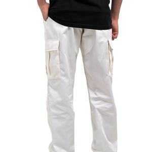 Pantalons de jogging décontractés pour hommes en gros, taille plus, pantalons cargo avec logo personnalisé, style streetwear, taille haute et basse, tissu pour vêtements d'extérieur 2026 - Product Image 2