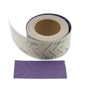 P80 70mm x 12m Gốm mài mòn chà nhám cuộn cho bề mặt kim loại hoàn thiện tùy chỉnh OEM hỗ trợ gốm chà nhám cuộn - Product Image 4