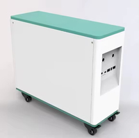 Sistema de Almacenamiento de Energía Solar para el Hogar con Batería de Litio-Ferrofosfato (LiFePO4) con Ruedas, 51.2V 300Ah 15.36kWh, con WiFi, Suministro Directo de Fábrica
