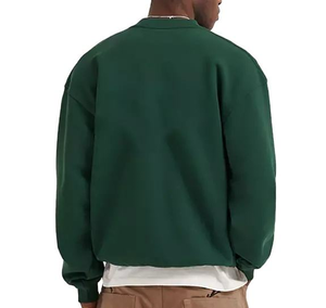 Sweat-shirt vintage en molleton français surdimensionné et lourd, 100% coton, personnalisable avec broderie, sweat-shirt à capuche BY BS 2026 - Product Image 4