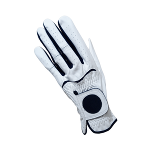 Guantes de golf de cuero Cabretta, transpirables, antideslizantes, ligeros, con correa de muñeca ajustable, para mano izquierda, para hombres y mujeres - Product Image 5