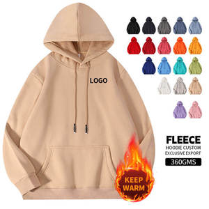 Sudadera con Capucha Unisex de Gran Tamaño, Tejido de Algodón Grueso de Alta Calidad, con Letras Bordadas, Logotipo Personalizado, Corte Holgado, Disponible en Existencia - Product Image 3