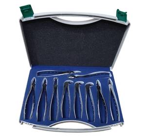 TARIQ MFG CO CE-Lot de 10 pinces d'extraction dentaire en acier inoxydable, kit d'instruments de retrait de dents de chirurgie buccale - Product Image 2