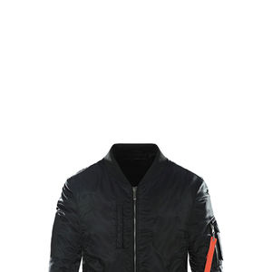 Blouson aviateur réversible vintage pour hommes pour l'hiver et le printemps Tissu Streetwear respirant avec décoration de poche - Product Image 3