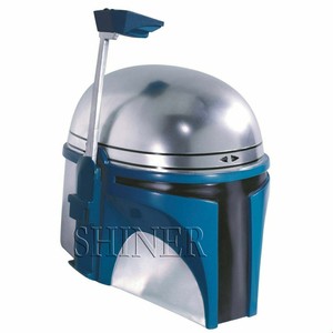 Casque Mandalorien argenté Casque d'armure de jeu de rôle de théâtre en acier portable pour le casque d'armure Mandalorian Costume d'Halloween - Product Image 6