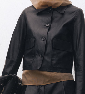 Chaqueta de Cuero de Alta Calidad en Oferta para Mujer, Nuevo Diseño de Moda - Product Image 6