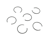 65Mn Internal Retaining Ring 20mm Bore Circlip 1.0mm Wire Snap Ring Manufacturer