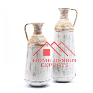 ชุดแจกันโต๊ะตกแต่งบ้าน2ชิ้นและกระถางดอกไม้ดีไซน์สวยสำหรับงานแต่งงาน - Product Image 1