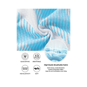 Ropa de ciclismo personalizada Traje de Jersey de ciclismo con impresión de sublimación ligera Uniforme de ciclismo en diseño de logotipo - Product Image 4