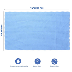 Vente en gros 100% coton microfibre Gym Fitness serviette de sport conception de logo personnalisé pour hommes femmes-rafraîchissant pour l'haltérophilie de voyage - Product Image 5