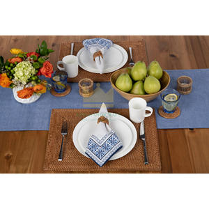 Mantel Individual RECTANGULAR de ratán, Juego de 2 piezas, gran oferta - Product Image 3