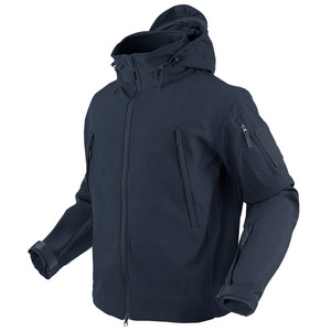 Veste à capuche réglable et élégante pour homme, coupe-vent personnalisé, sport, entraînement tactique, polaire, livraison rapide, veste à coque souple pour homme - Product Image 1