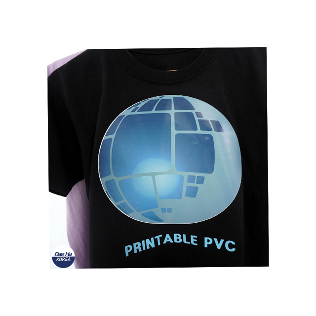 PTV DAE HA Made in Korea Economic Printable PVC FLEX Heat Transfer Film Easy to Cut Letters for Low Temp Clothing Applications