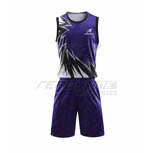 Uniformes de Baloncesto Personalizados Transpirables de Manga Corta para Verano, Uniformes de Baloncesto Unisex para Venta en Línea - Product Image 1