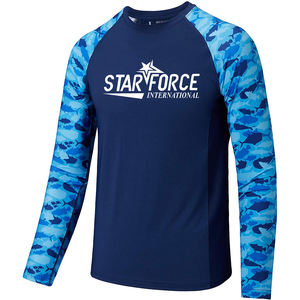 เสื้อตกปลา UPF50 + กันแดดสำหรับผู้ชายเสื้อผ้าตกปลาผ้ายืดได้ - Product Image 5