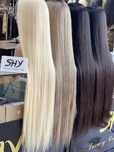 Peluca de pelo virgen europea de lujo de 36 pulgadas 100% con encaje todos los colores listos para enviar - Product Image 6