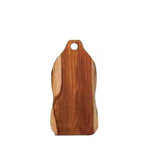 Tabla de Cortar de Madera Resistente con Asas para Verduras, Frutas y Queso, Tabla de Cortar para Bloques de Queso - Product Image 2