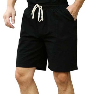 Prix de gros nouveauté été solide hommes Shorts pantalon Active athlétique 100% coton Shorts séchage rapide entraînement pantalons courts - Product Image 3