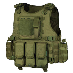 Vente en gros sur demande gilet de transport de plaque de protection durable de haute qualité vêtements tactiques gilet tactique en nylon 1000d personnalisé - Product Image 1