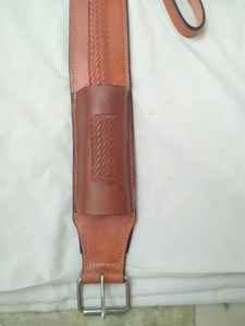 Elegante Western Horse Back Cinch Circunferencia Cómodo Cuero duradero con logotipo personalizado Productos para caballos - Product Image 3