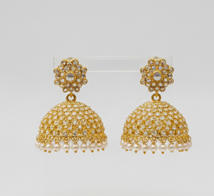 ชุดต่างหูโบราณ ดีไซน์แบบดั้งเดิม เหมาะสำหรับผู้หญิง สวมใส่ในงานปาร์ตี้ งานแต่งงาน เทศกาล และงานเฉลิมฉลองทางวัฒนธรรม - Product Image 2