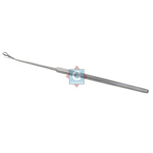 Curette d'oreille manuelle en acier inoxydable, à crochet et cuillère, à coupe arrière, de haute qualité, pour chirurgie générale, best-seller - Product Image 2